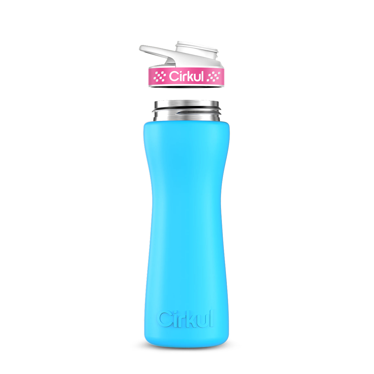 22oz. Stainless Steel Bottle & Comfort Grip Lid